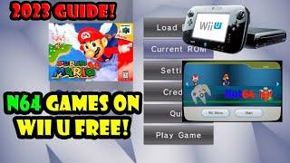 How to Play N64 Games on Wii U 2023 (Emulator + Not64 Channel)