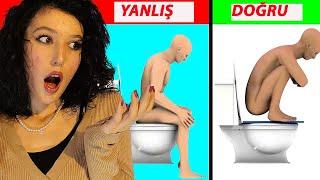 HER GÜN YANLIŞ YAPTIĞIMIZ VEYA BİLMEDİĞİMİZ ŞEYLER (İNANILMAZ)