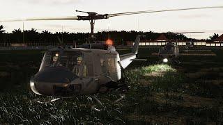 DCS Free Marianas Campaign Mission 2 test run in Huey