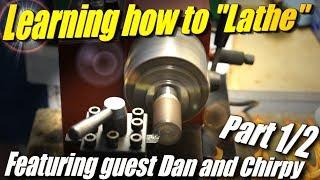 Learning to Use a Lathe, Part 1: Basic operation and facing cut