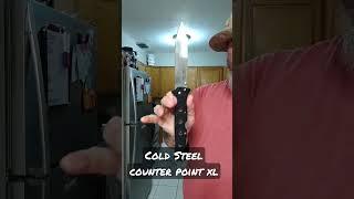 COUNTER POINT XL! #shorts #knifereview @csknives #coldsteel