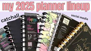 My 2025 Planner Lineup | New Happy Planner Disc Bound Planners I Plan On Using In the New Year