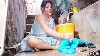 Desy style clothes washing //#viralvideo