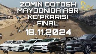 18.11.2024 ZOMIN OQTOSH MAYDONIDA ASR KOʻPKARISI TOʻLIQ VIDEO