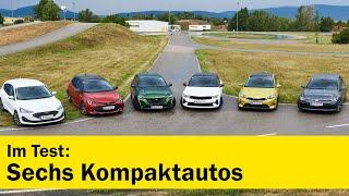 6 Kompaktautos im Vergleichstest | ÖAMTC auto touring