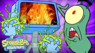 Every Time Karen Goes BEAST MODE on Plankton  | SpongeBob