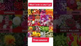 flower seeds from amazon  #shorts #flowers #seeds #amazon