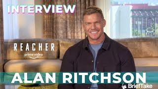 Reacher interview I Alan Ritchson talks military background, favourite food, and more!