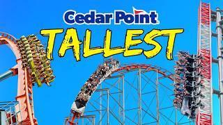 Cedar Point Roller Coasters Ranked From Shortest To The Tallest!