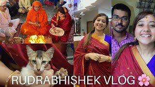 Barite Boro Pujo  | Rescued A Kitten Again! | Vlog | Simran Connects