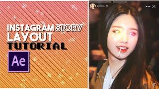 instagram story layout after effects tutorial! (part 2)