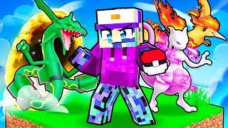 Having a LEGENDARY POKEMON LIFE in Minecraft!