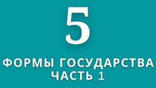 ▶️Обществознание              Тема:Формы государства (часть 1)