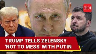 Trump Praises Russian Military Victories; Tells Zelensky To Back Off Against Putin's Army | Watch