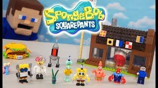 Spongebob Squarepants KRUSTY KRAB Mega Bloks Bikini Bottom Fisher Price Unboxing