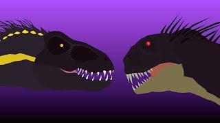 Indoraptor vs Scorpius Rex / Stick Nodes Animation