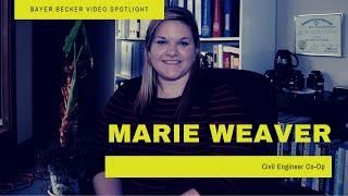 Co-Op Spotlight - Marie Weaver