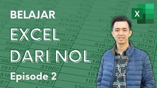 Belajar Excel dari Nol episode 2 | Tutorial Excel Pemula