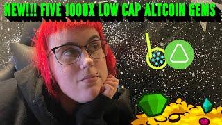 NEW!!! 5 LOWCAP ALTCOIN GEMS! #BOBAGOLDRUSH