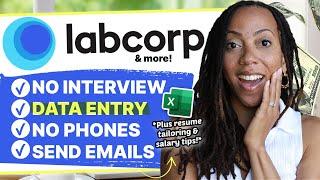 LabCorp is Hiring AGAIN!  | No Interview, No Phones, No Experience Jobs | Work From Home Jobs 2024