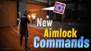 Use This Set-Edit Commands  New Aimlock Commands | Sensibilidade Free Fire  | set edit free fire|