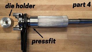 Last machining operations (schrink fit)  (Part 4) turning cnc milling