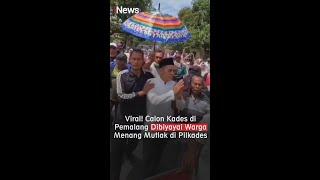 Cakades di Pemalang yang Viral karena Dibiayai Warganya Menang Mutlak di Pilkades