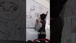 Samurai Dog #shorts #upmh #furry