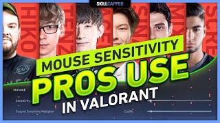 The COMPLETE PRO MOUSE SENSITIVITY GUIDE for VALORANT