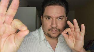 ASMR Hand movements to remove stress and plucking negative energy