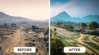 GTA 5 Graphics Comparison | Lumen Graphics vs. Default