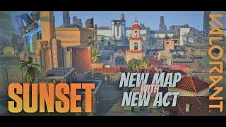 Valorant New Map Sunset Weekend Live Gameplay #valorant #valorantnewmap #valorantpro