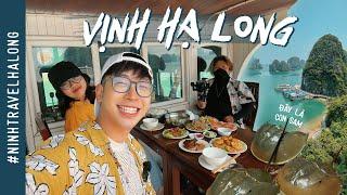 TOUR VỊNH HẠ LONG 600K // Lần đầu ăn SAM 7 MÓN // Du lịch Hạ Long cùng Ninh (Tập 4)