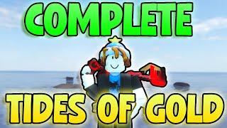 How To COMPLETE Fisch Tides Of Gold Update! Fisch New Update! Fisch Update! (Roblox Fish)