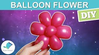 How to make a 6 petal balloon flower