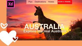 Create a Landing Page with Adobe XD -  New features 2020