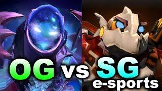 OG vs SG e-sports - Kiev Major Groups DOTA 2