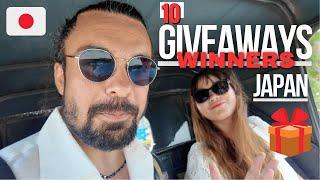 10 GIVEAWAYS FROM JAPAN TO INDIA WINNERS | INDIAN IN JAPAN | ANKIT PUROHIT