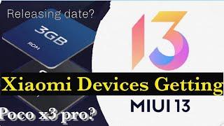 Xiaomi miui 13 launched || Miui 13 supporting smartphones#miui13 #xiaomi #pocox3pro