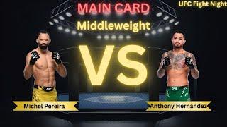 UFC Fight Night: Michel Pereira vs Anthony Hernandez | MAIN CARD Highlights | Middleweight