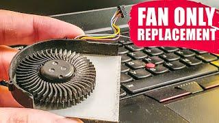 CPU fan only replacement (keep the old cooler) on ThinkPad T430