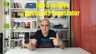 Top 5 motive pentru a cumpăra un translator electronic Vasco Translator M3