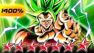 (Dragon Ball Legends) ZENKAI 7, 1400%, 14 STAR RED BERSERK KALE! CERTIFIED L TIER GARBAGE!