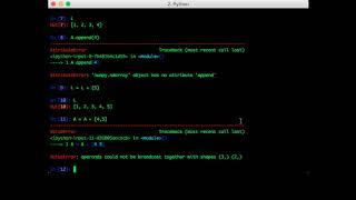 Lists vs. Arrays