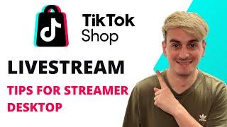 Cara menggunakan Streamer Desktop saat live streaming || Toko TikTok