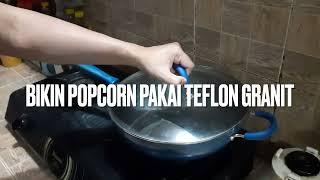 Bikin popcorn jolly time no oven no microwave !! Cuma pake teflon