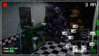 FNAF in Real Time UCN Purple guy vs Freddy Fazbear SFM Animation