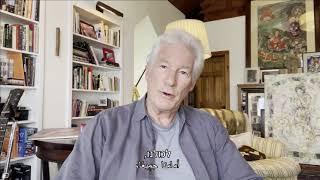 Richard Gere's words of support for the Israeli-Palestinian Memorial Day Ceremony