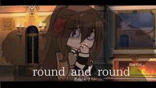 round and round meme || obey me || f!mc | gacha club ||