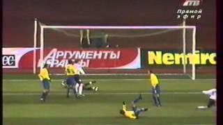 2003 November 27 Torpedo Moscow Russia 1 Villareal Spain 0 UEFA Cup